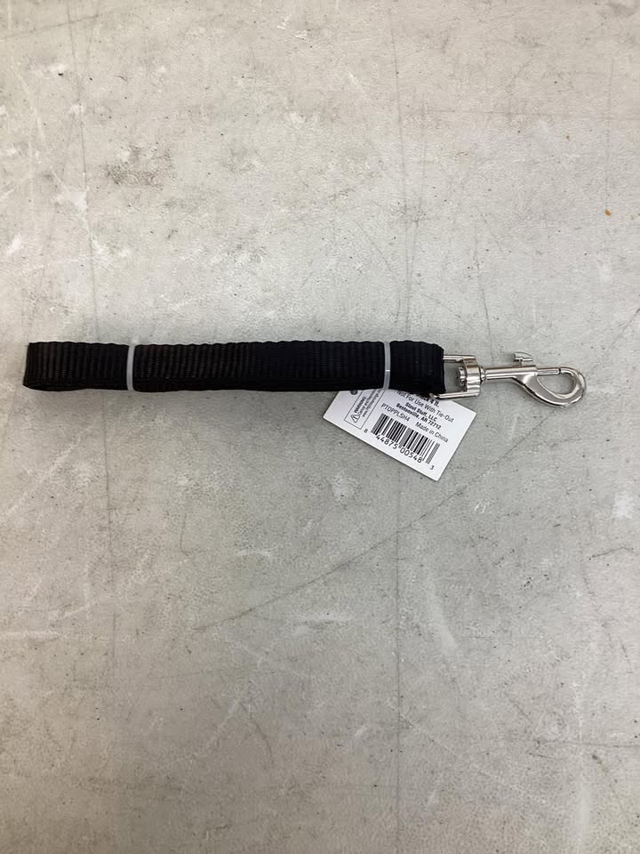 Stout Stuff 4' Solid Polyester Leash, Black, M