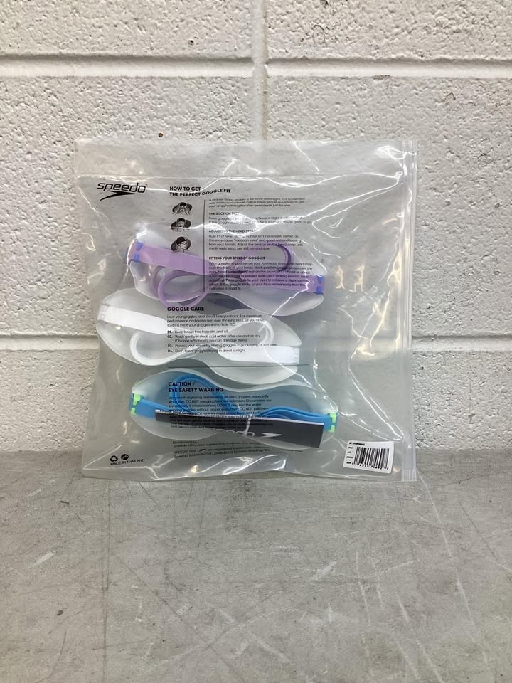 Speedo Adult Swimming Goggles, 3 pk.