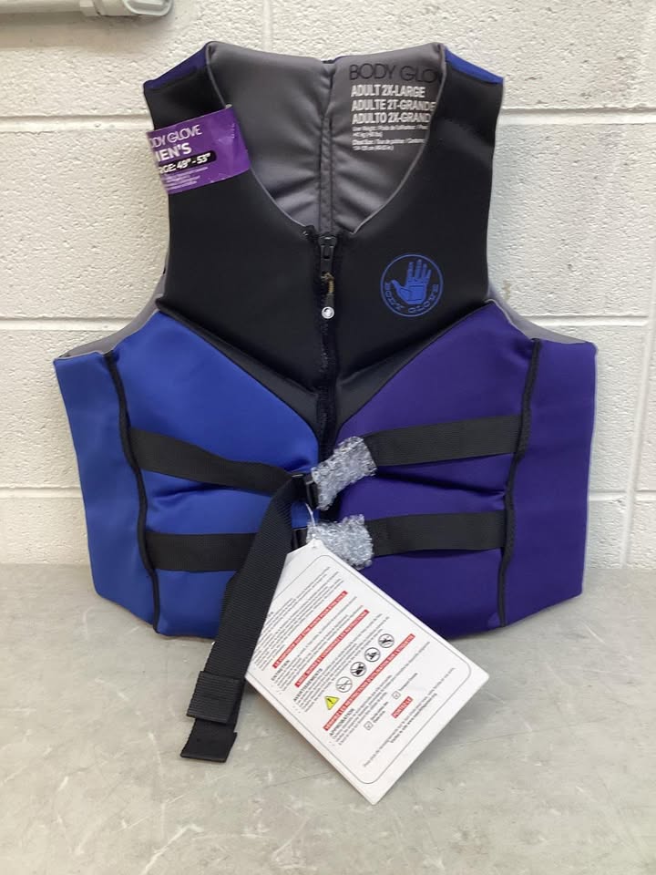 Body Glove Men's Segmented PFD Life Jacket, Size XXL