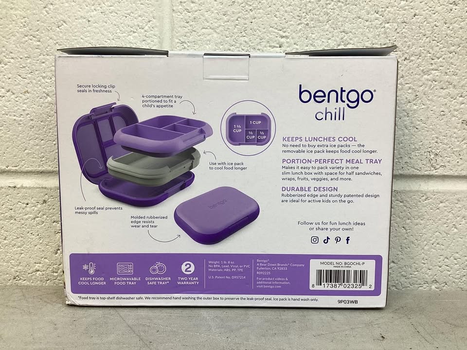 Bentgo Kids Chill Lunch Box + Bentgo Kids Snack Box