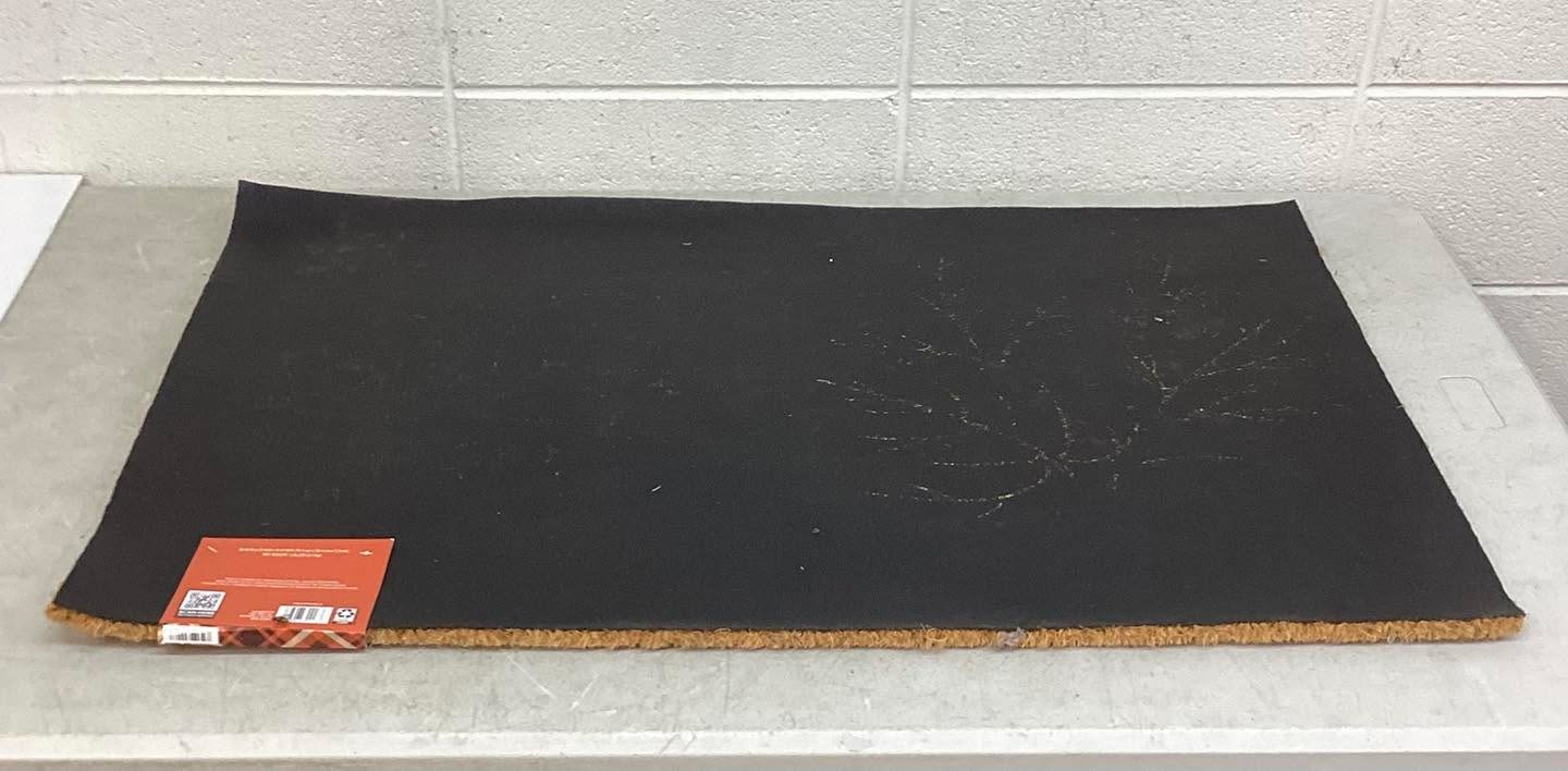 Brain New Member's Mark Harvest Coir Doormat, 36" x 23"