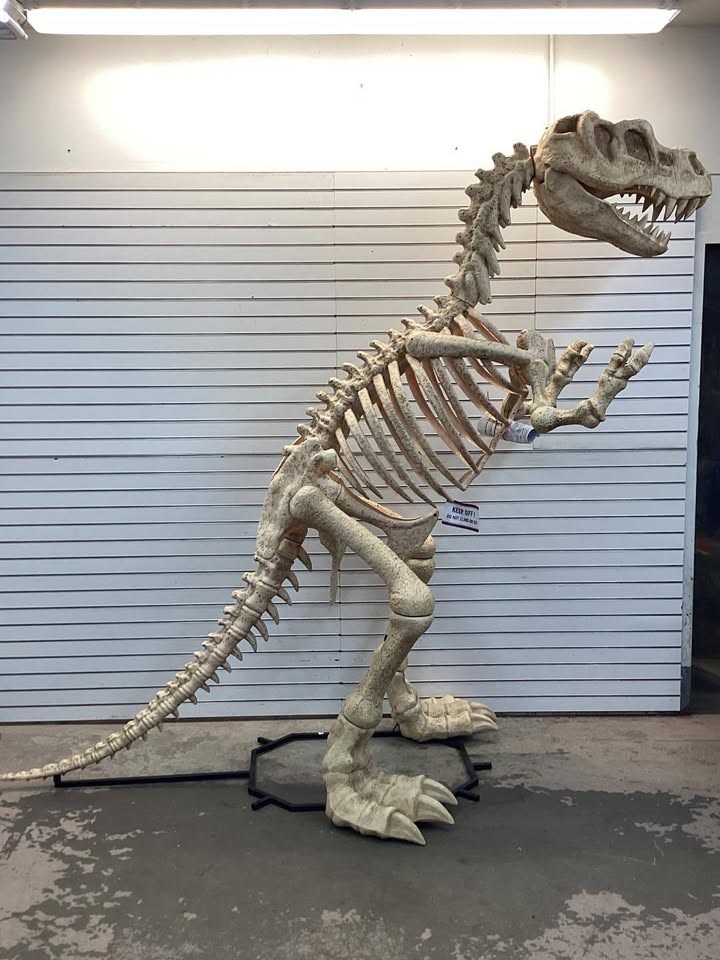9 FT Grave & Bones Giant-Sized LED T-Rex