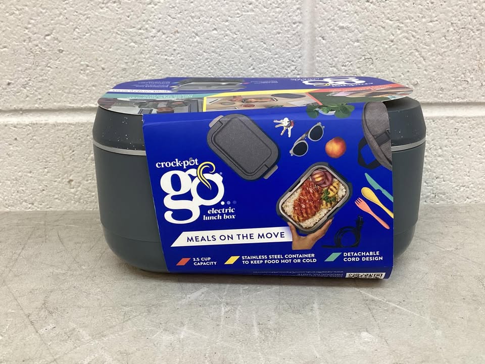 Crock-Pot GO Portable Food Warmer, Electric Lunch Box with Detachable Cord