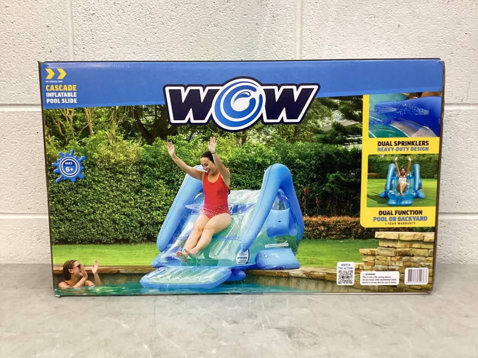 WOW Sports Cascade Inflatable Pool Slide
