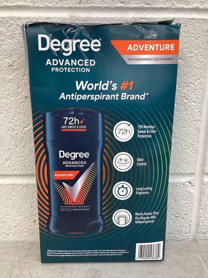 Degree for Men Adventure Deodorant, 2.6 oz., 5 pk.