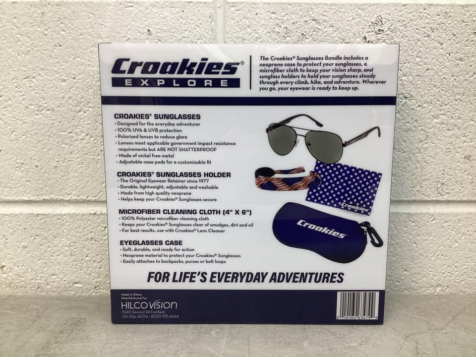 Croakies Aviator Sunglasses