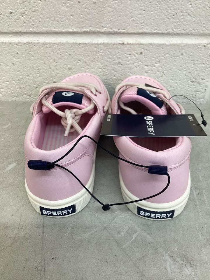 Sperry Girls Boat Shoe, Size 13