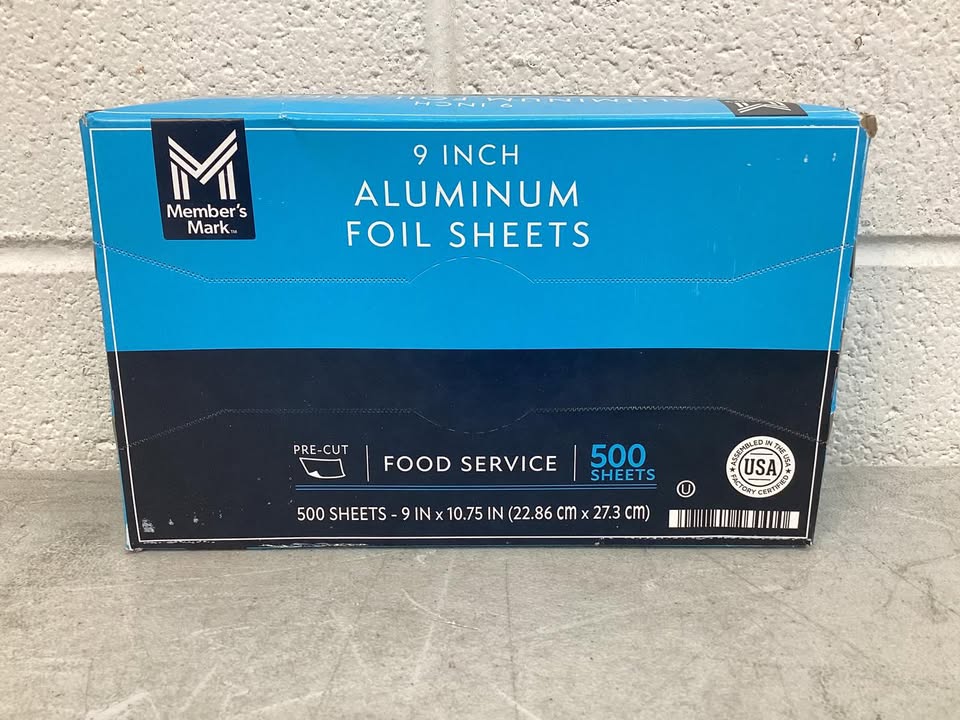 Member's Mark Foil Sheets, (500 ct.)