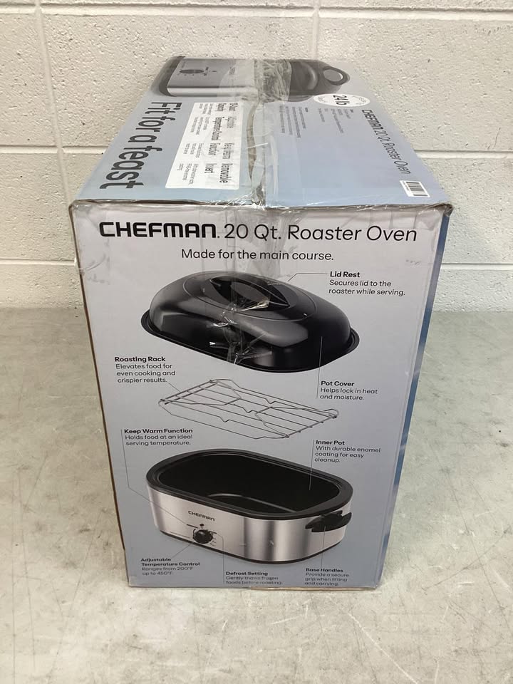 Chefman 20-Quart Roaster Oven with Adjustable Temperature Control