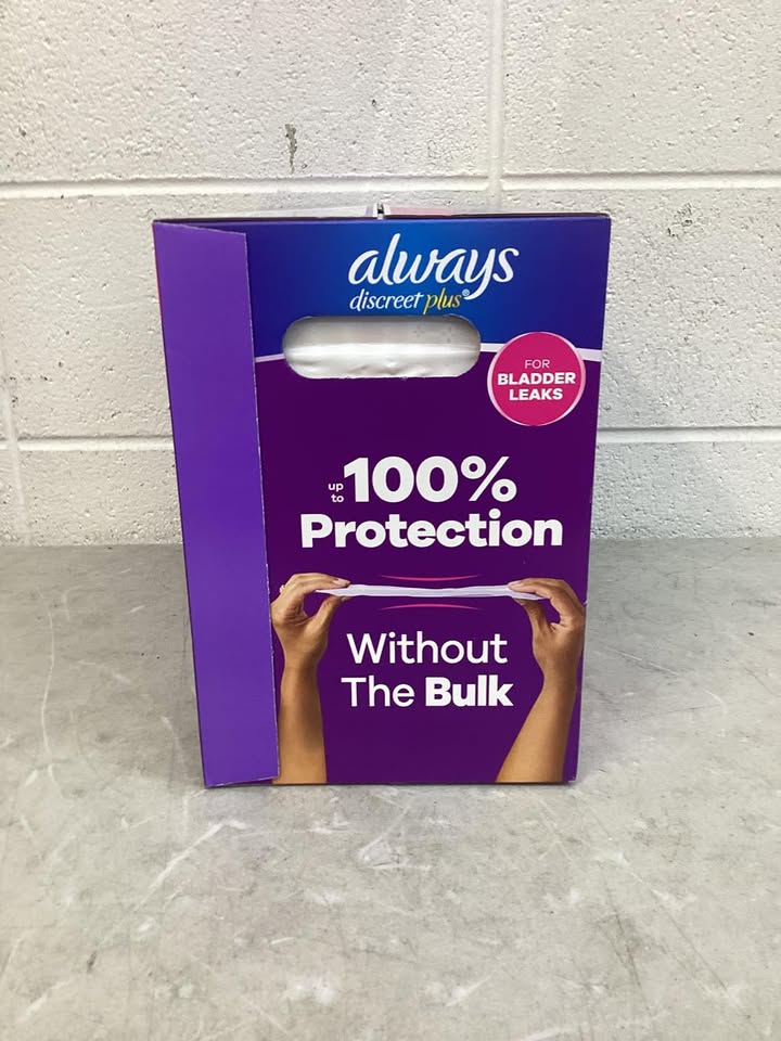 Always Discreet Incontinence Pads, Heavy Long, 117 ct.