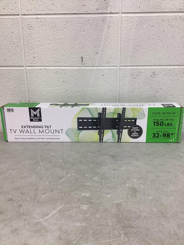 Member's Mark Tilt TV Wall Mount, 32" - 98" TVs