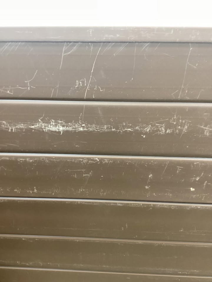 Lightly Used 2 Panels 48'' L x 48'' H Air Conditioner Fence
