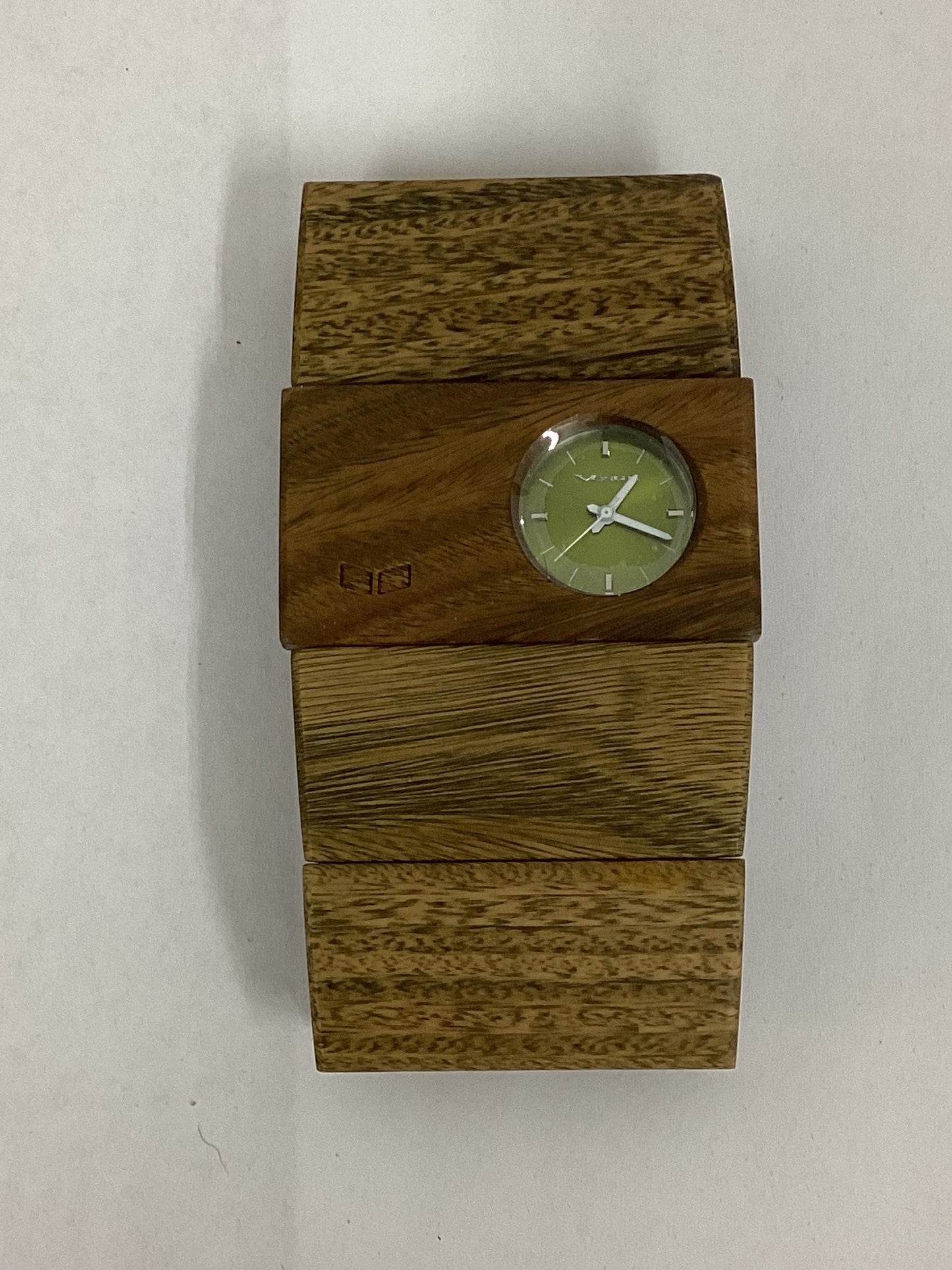 Vestal RoseWood Cuff Watch, Splash Resistant, Stainless Steel