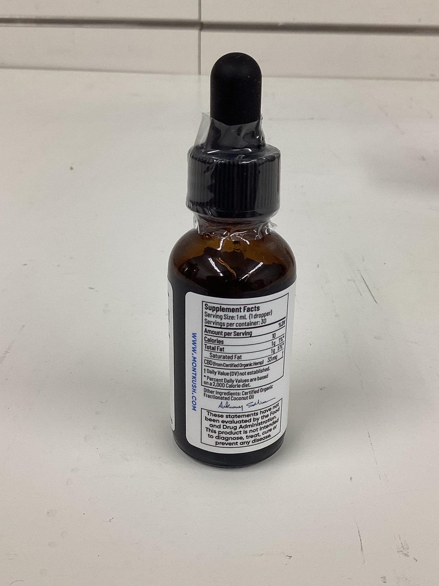 MontKush Natural - CBD Oil Drops 1000mg