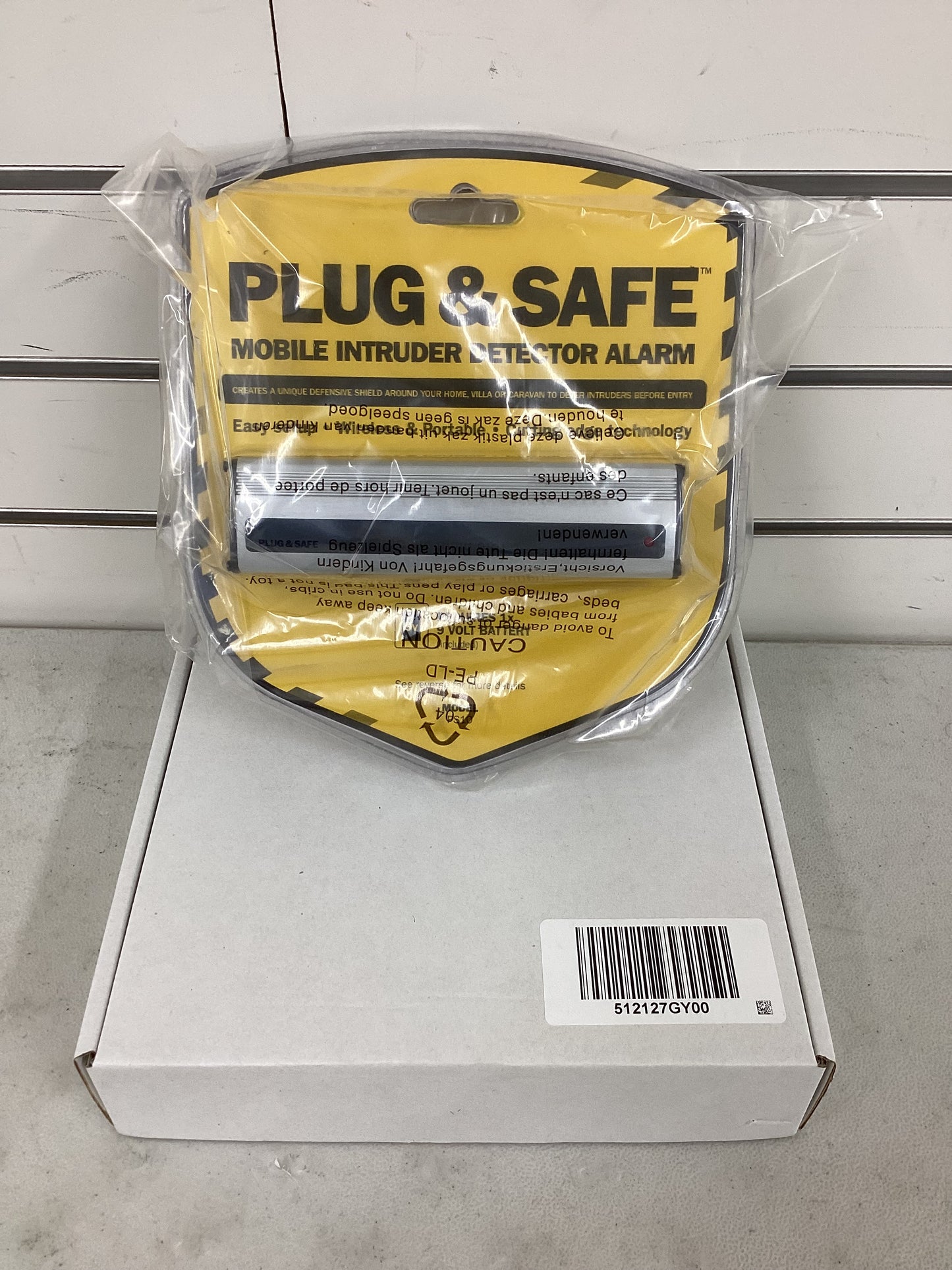 Plug & Safe Portable Infrasonic Sound Activated Security Device