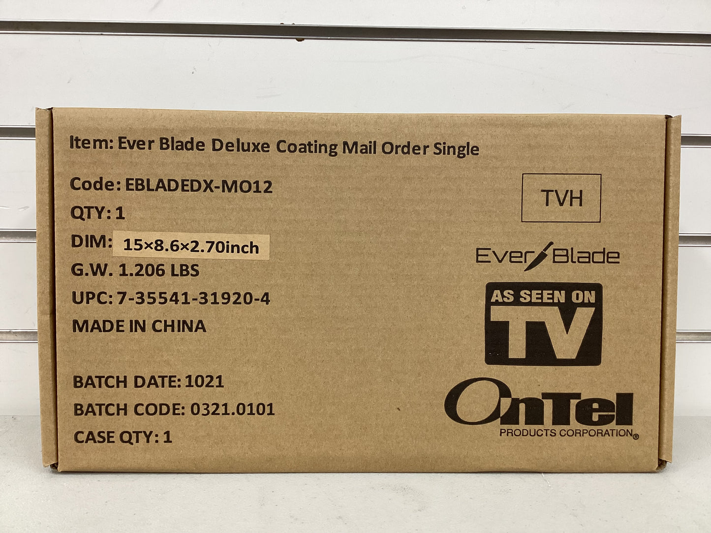 Ontel EverBlade Self Sharpening Professional Chef Knife