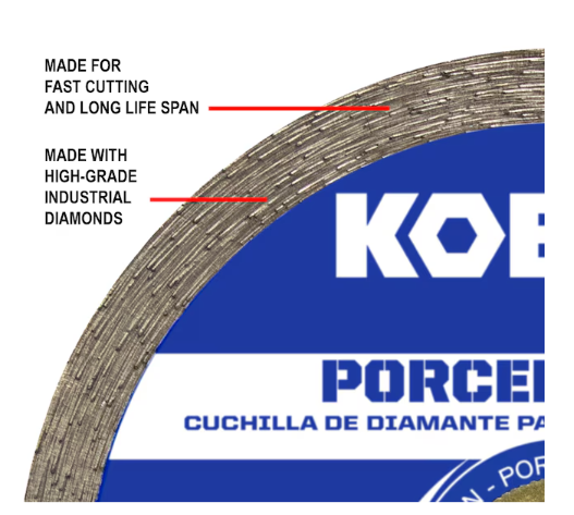 Kobalt 7-in Wet Continuous Rim Diamond Saw Blade