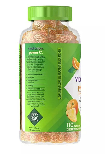Vitafusion Power C Gummy Vitamins with Vitamin C, 220 ct.
