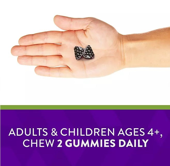 Nature’s Way Sambucus Elderberry Gummies, 120 ct.