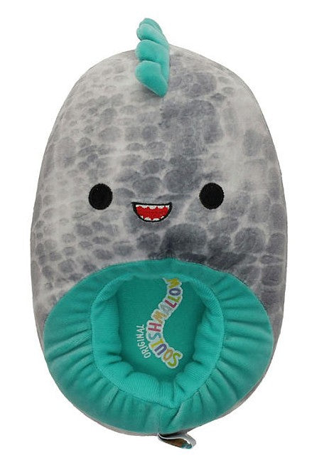 Squishmallows Boys Plush Full-Body Step-In Slipper Size 2/3