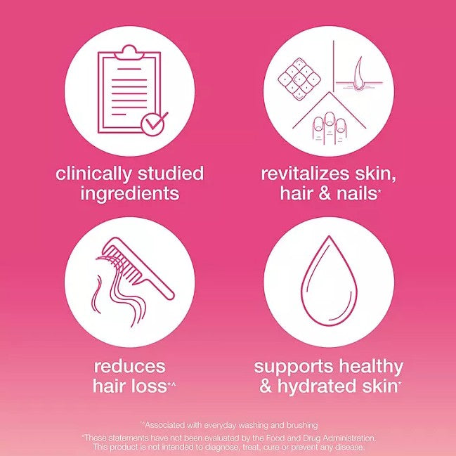 Youtheory Total Beauty Hyaluronic Acid, Keratin & Biotin Capsules 90 ct.