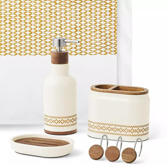 Member's Mark 6-Piece Premium Bath Set - Golden Sunshine
