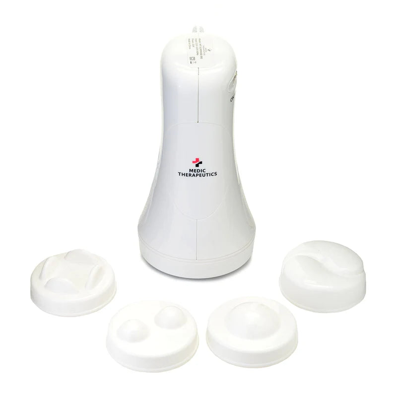 Medic Therapeutics Handheld Sculpting Massager w/ 4 Interchangeable Heads