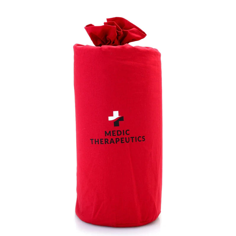 Medic Therapeutics Acupressure Mat & Pillow Set w/ Carrying Bag - Red