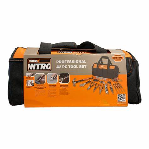 Worx NITRO Professional 42-Piece Hand Tool Set