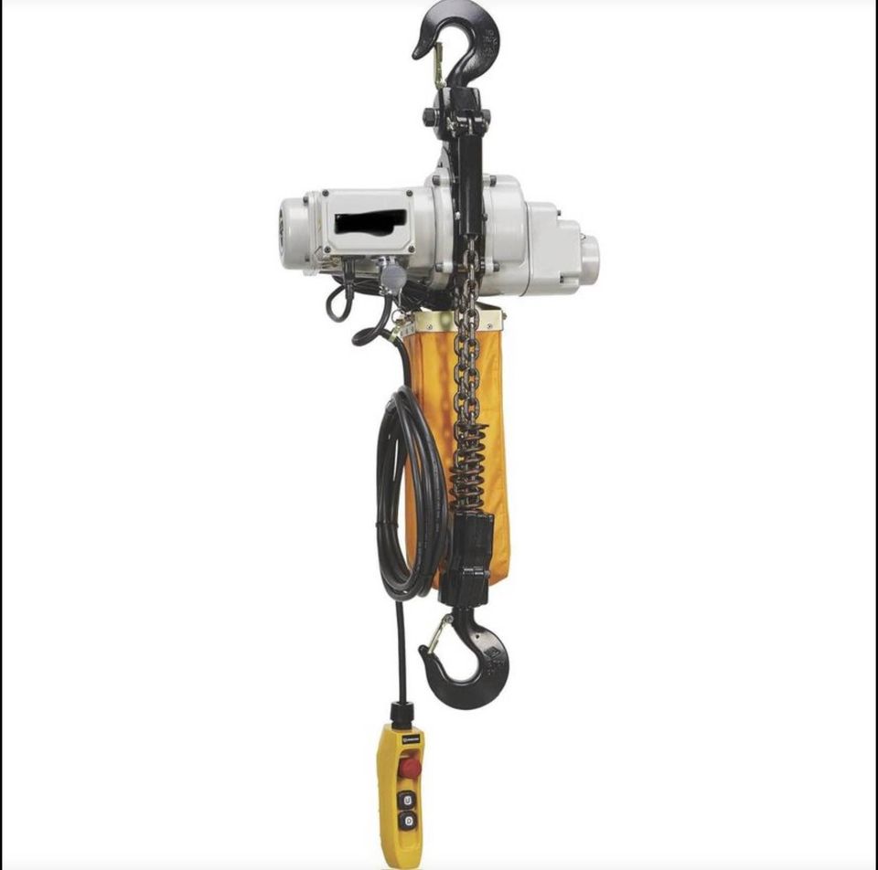 Electric Chain Hoist, 2-Ton Load Capacity