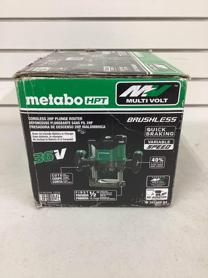 Metabo HPT Plunge Cordless Router (Bare Tool)