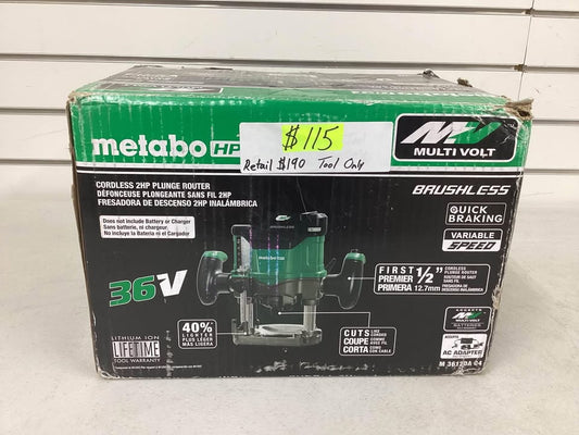 Metabo HPT Plunge Cordless Router (Bare Tool)