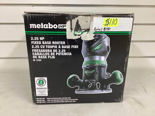 Metabo HPT 2.25-HP Variable Speed Combo Fixed Router