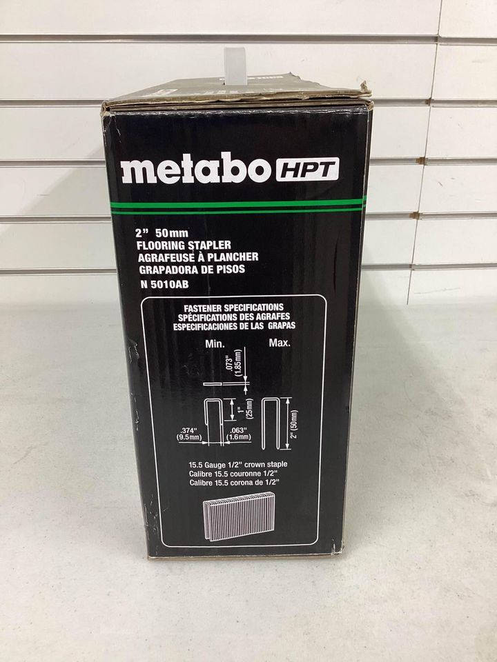 Metabo HPT 15.5-Gauge 1/2-in Medium Crown Flooring Pneumatic Stapler