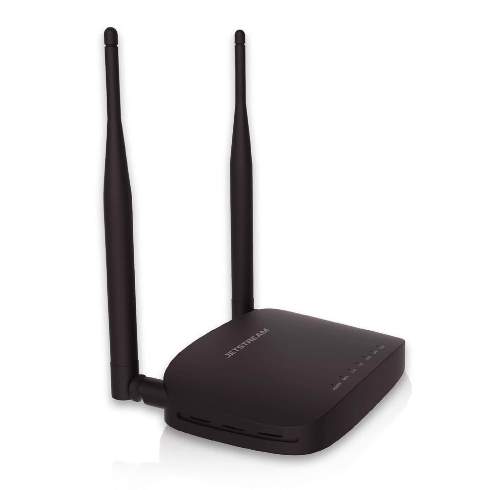 Jetstream N300 WiFi Router 2.4GHz, 802.11a, High Transfer Rate, 360 Degree Coverage