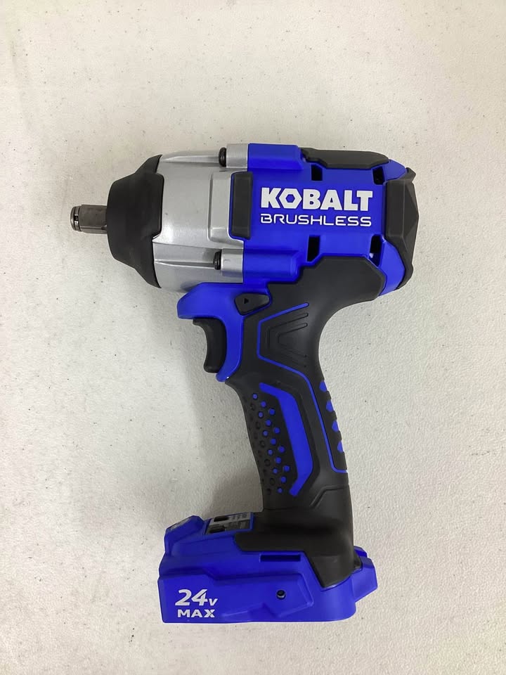 Kobalt 24-volt Variable Brushless 1/2-in Drive Cordless Impact Wrench (Battery and Charger Included)