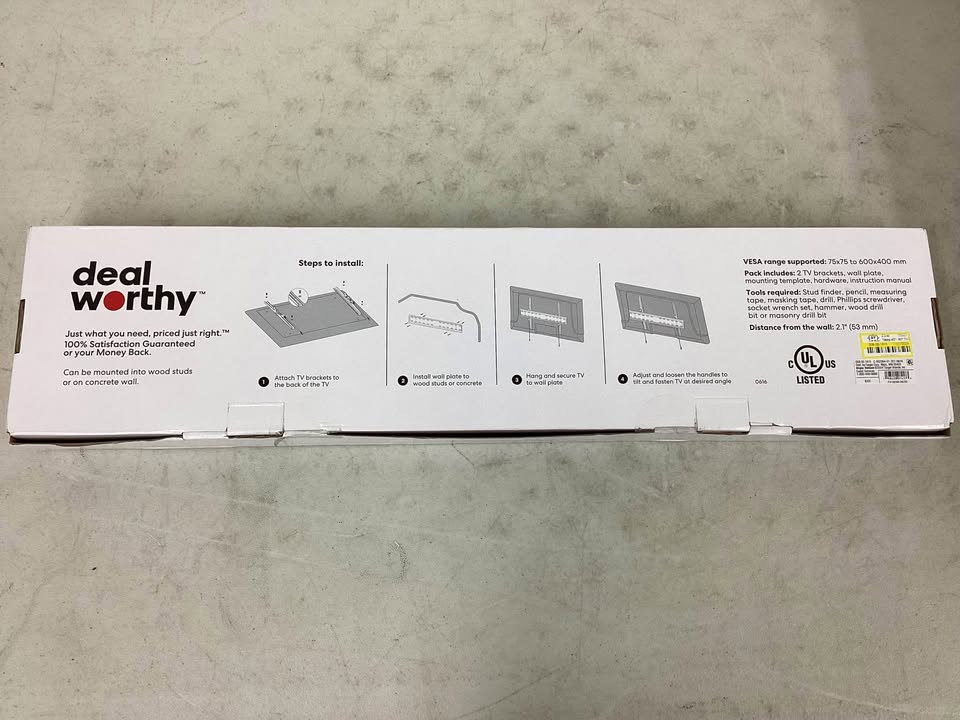 Tilting 40"- 90" TV Mount - dealworthy