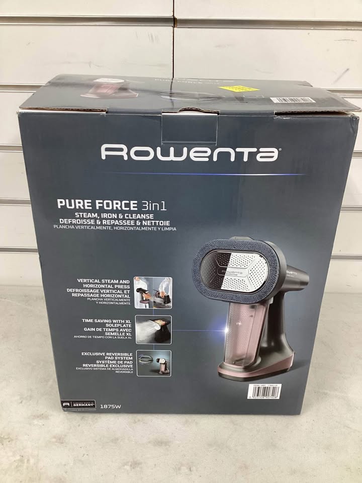 PURE FORCE 3-IN-1 STEAMER & IRON