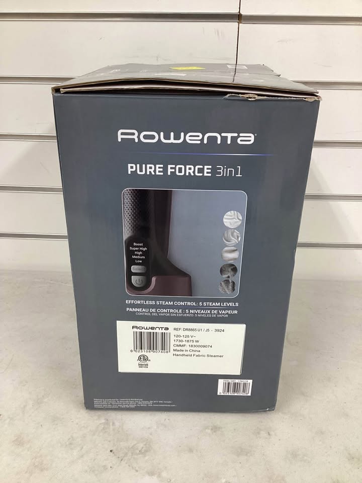 PURE FORCE 3-IN-1 STEAMER & IRON