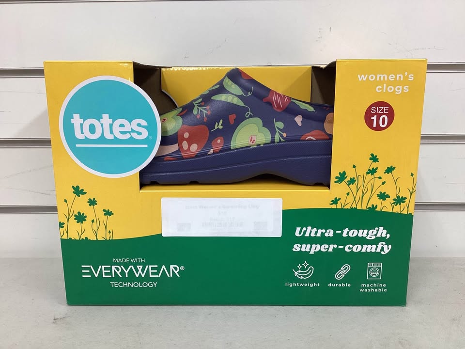 totes Women's Ultra Tough Super Comfy Lightweight Durable Gardening Clog