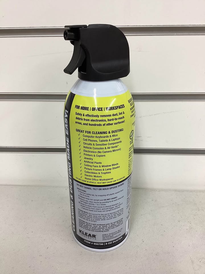 Klear Concepts Compressed Air Duster – Waldyn Liquidators