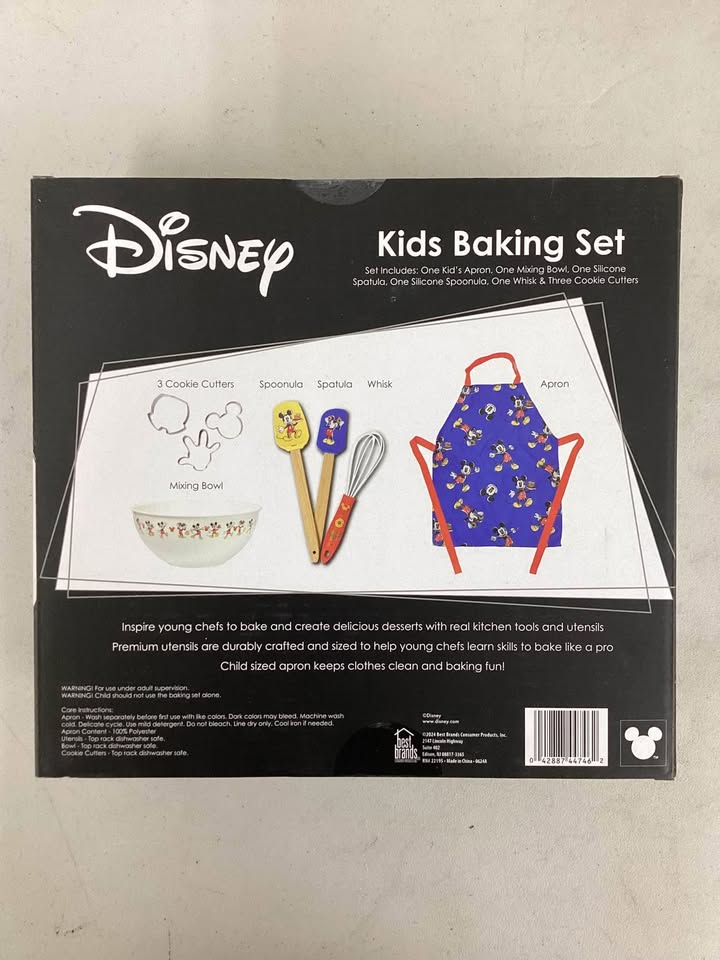 Disney Kids Baking Set