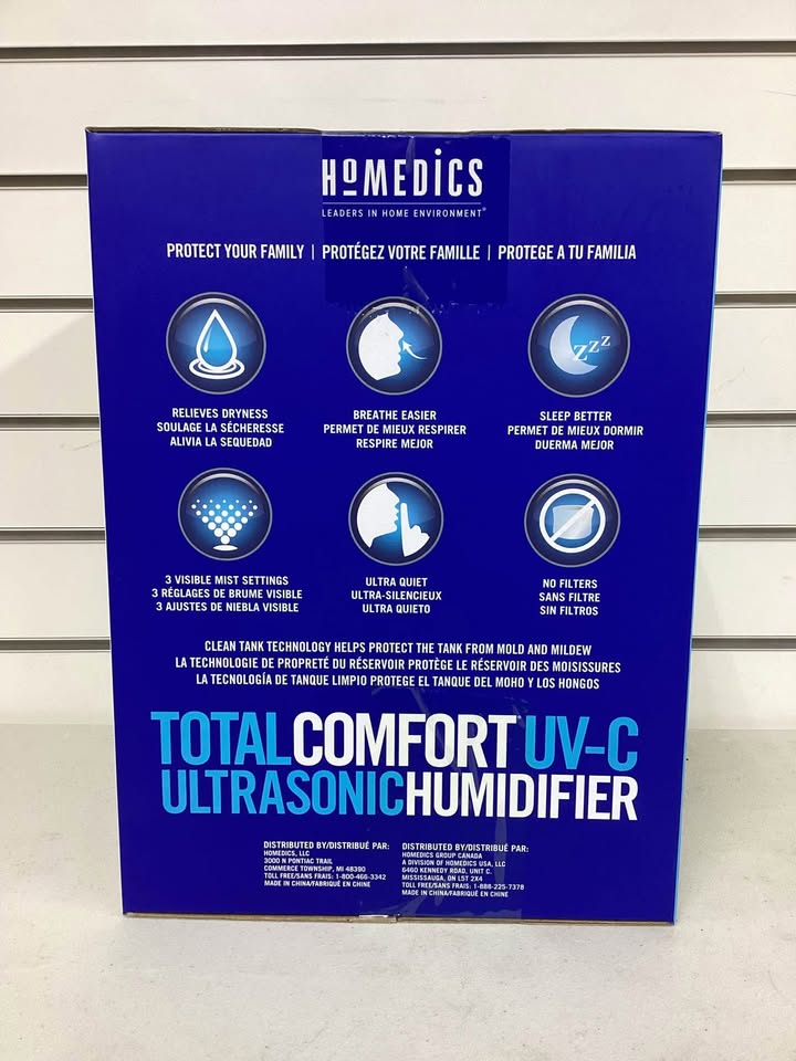 HoMedics Ultrasonic Humidifier