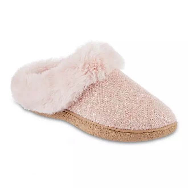 Isotoner Women’s Classic Comfort Hoodback Slipper Size Small