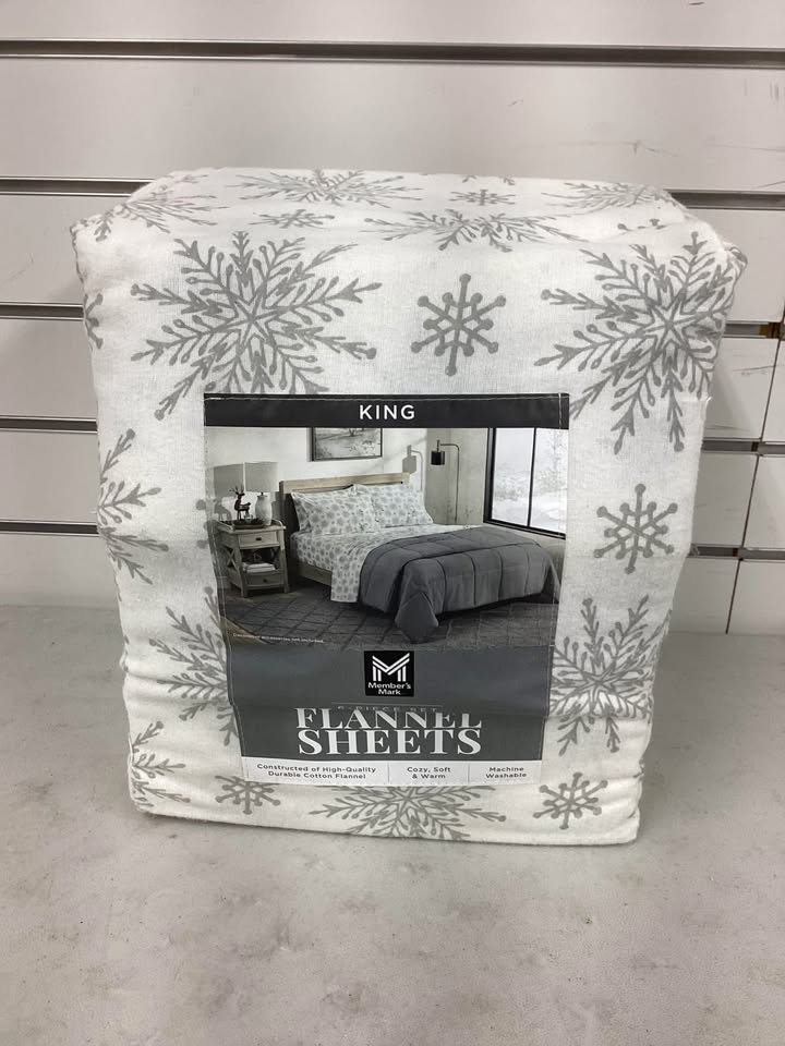 Member's Mark Flannel Sheet Set King Size
