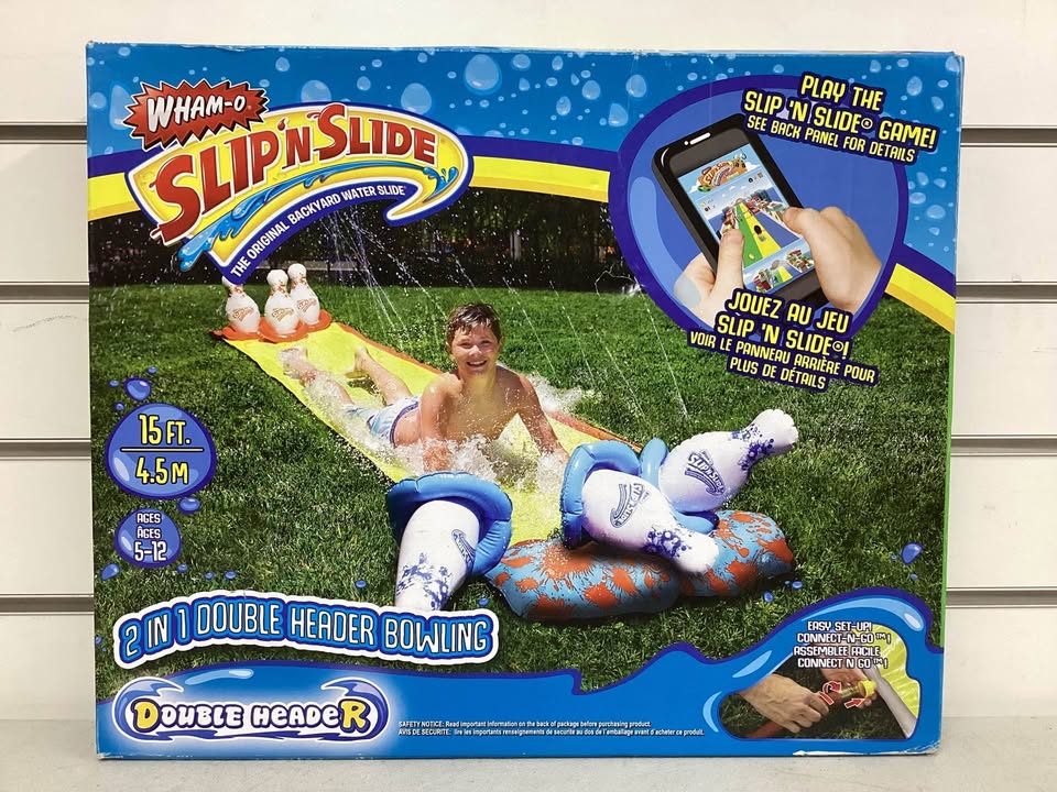 Wham-O Slip 'N Slide 2-in-1 Double Header Bowling