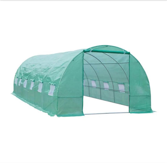 Outsunny Outdoor Portable Walk-In Tunnel Greenhouse