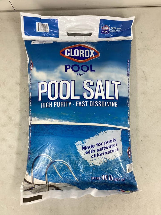 Clorox 40 lb. Pool Salt Bag