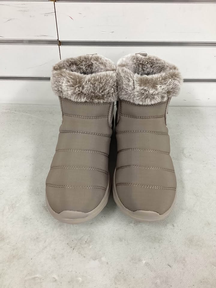 Skechers Women's On-The-Go Joy Boot Taupe Size 7
