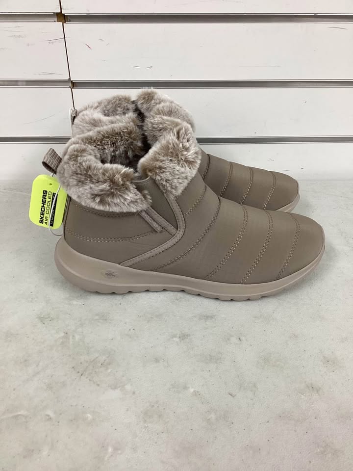 Skechers Women's On-The-Go Joy Boot Taupe Size 7